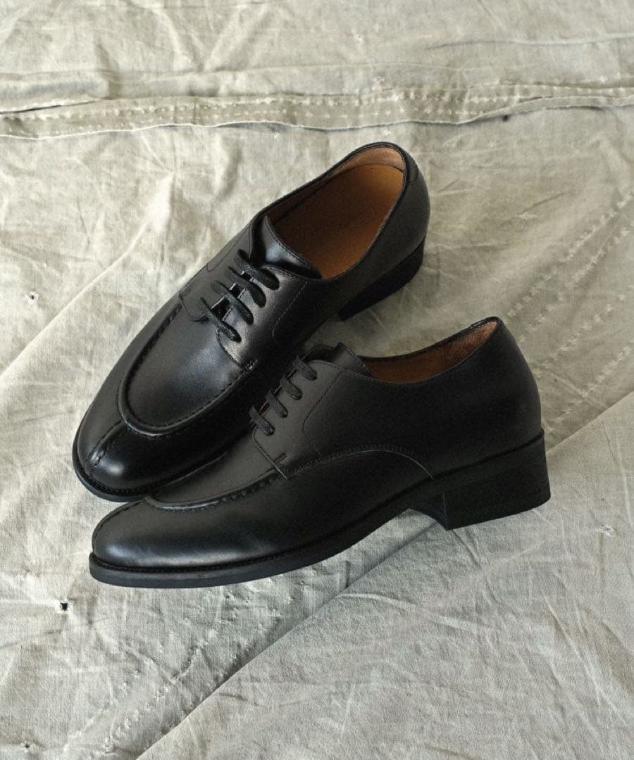 靴 shinn COW LEATHER U-TIP DERBY