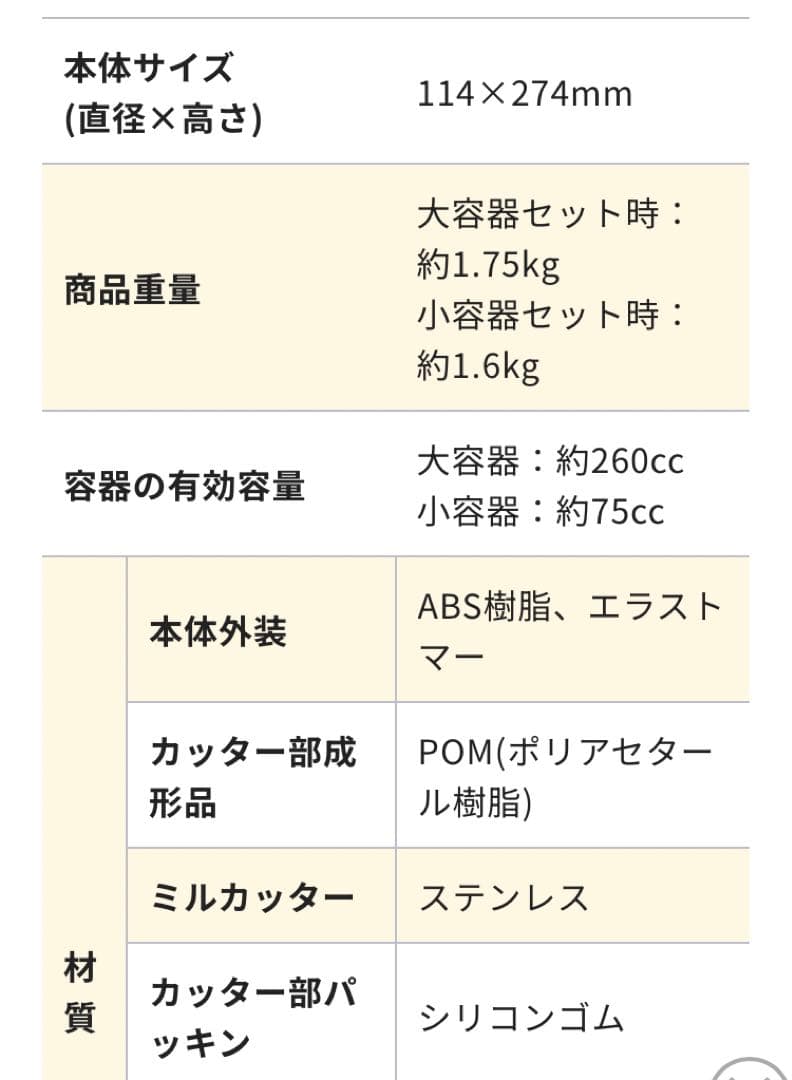 Iwatani イワタニサイレントミルサー　IFM-S30G-SET
