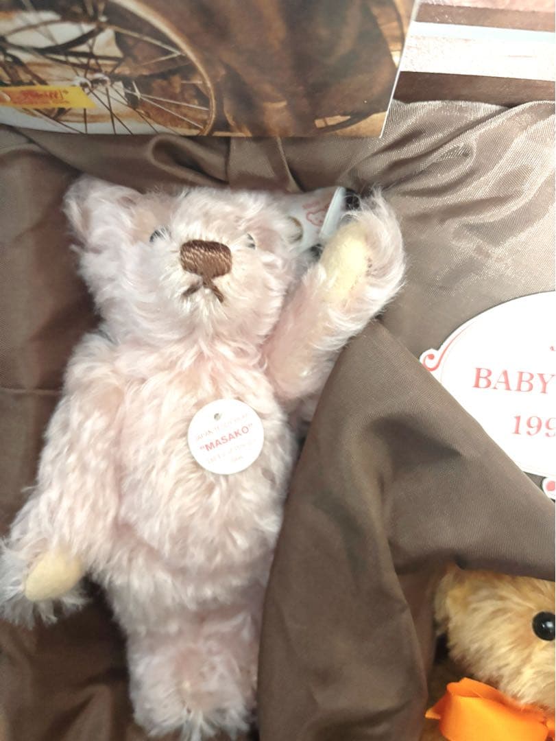 JAPAN BABY BEAR SET MASAKO STEIFF 限定 ベア