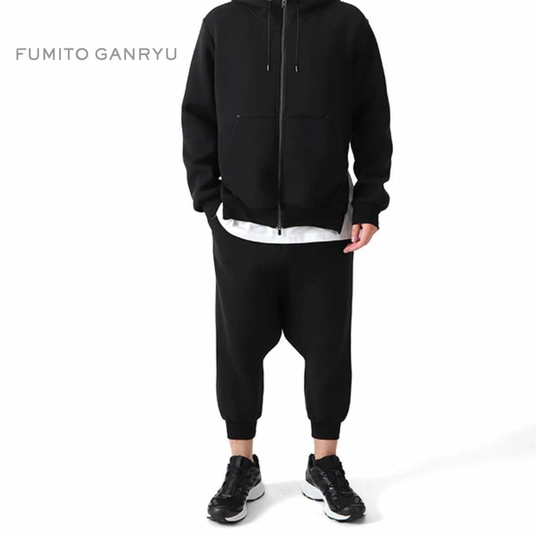 ✨定価4.2万✨FUMITO GANRYU トラック サルエルパンツ 黒 M