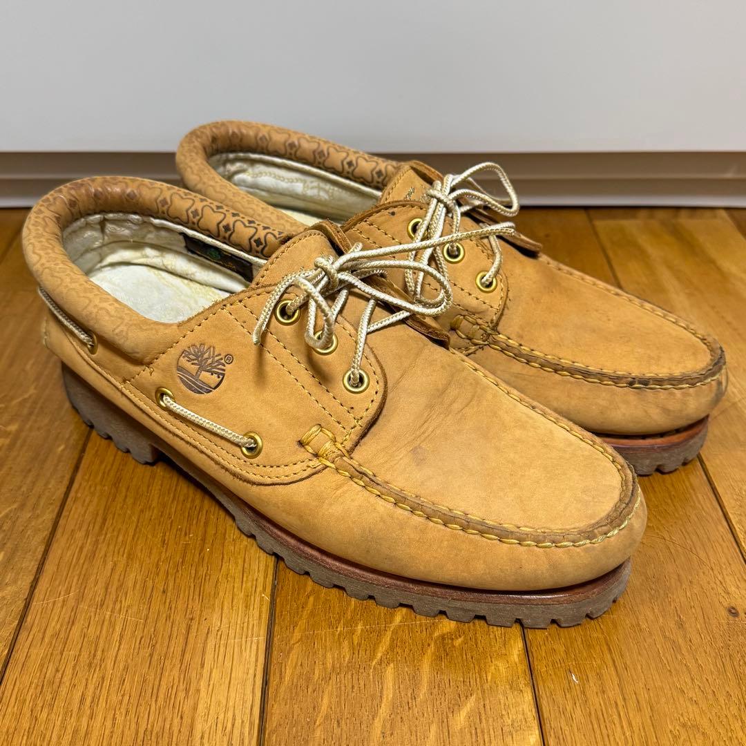Timberland 3eye クラシックラグ イエローベージュ　ヌバック