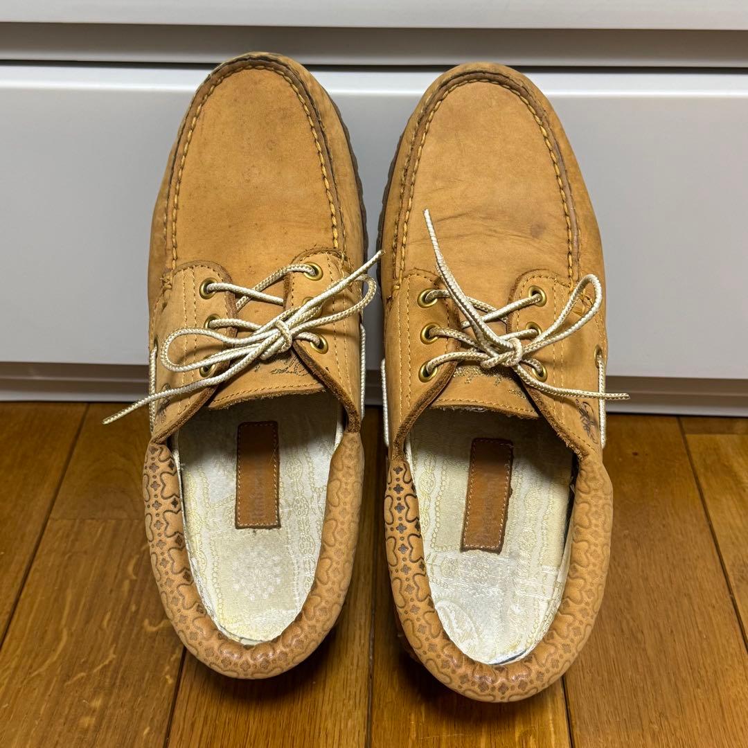 Timberland 3eye クラシックラグ イエローベージュ　ヌバック