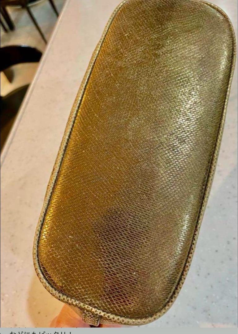 即日発送ゴールドGUCCIミニバッグ【希少・レア】グッチパーティーバッグ結婚式