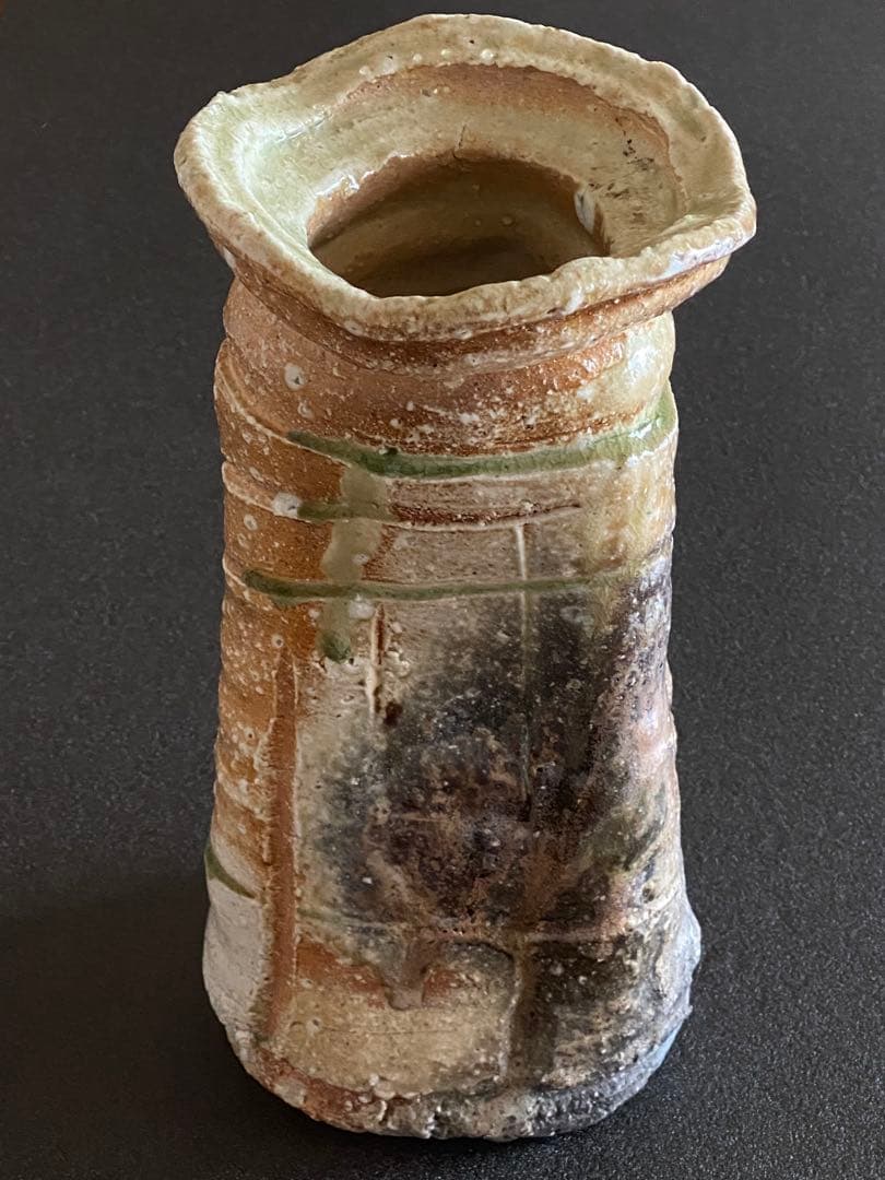 信楽焼 Shigaraki ware 花瓶 花入 Vase 井村侊生 N06