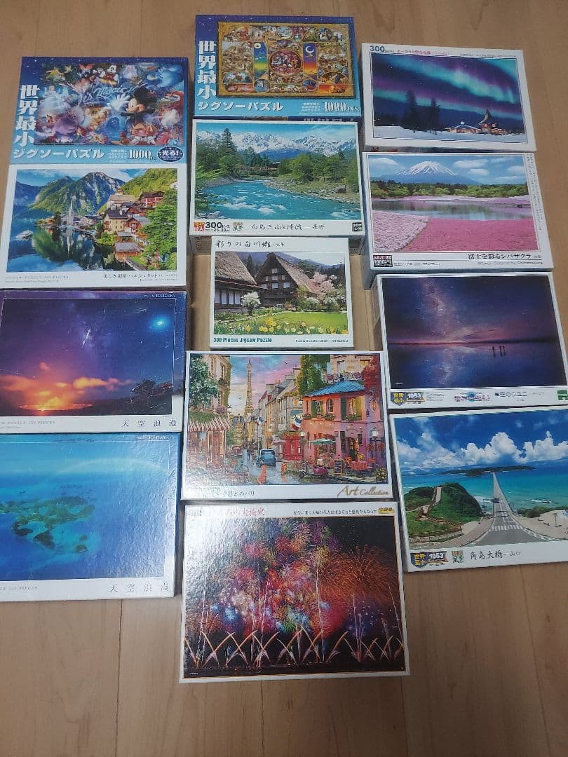 Disney　Jigsaw Puzzle ジグソーパズル　風景　大量　まとめ売り