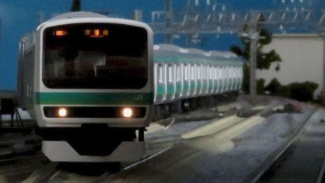 TOMIX-HO E231系 常磐線 7両(USED)室内灯無し