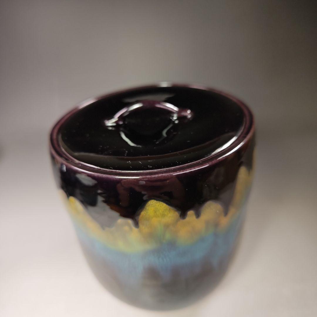 イ560 茶道具揃『九谷焼　森澤昭三』『深厚釉彩　茶道具一式　共箱』セット