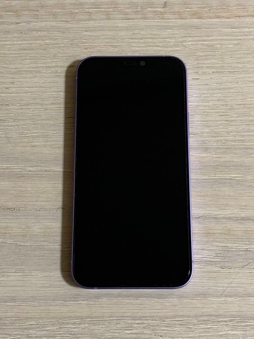 iPhone 12 本体 パープル 128GB