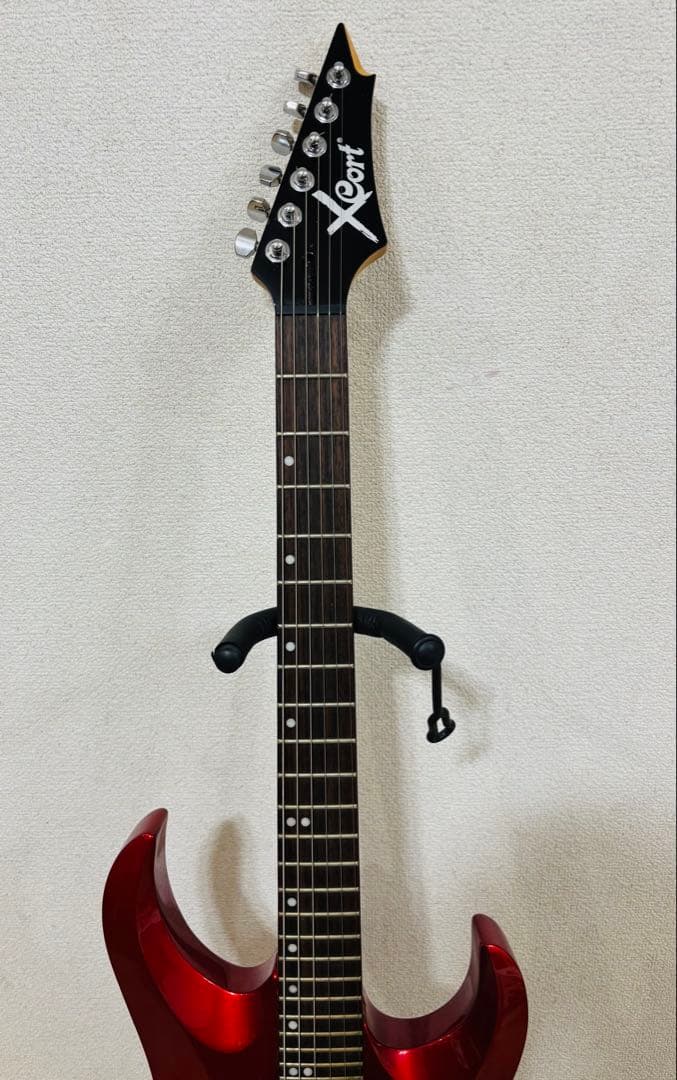 Cort コルト X-2 エレキギター メタル向け レッド