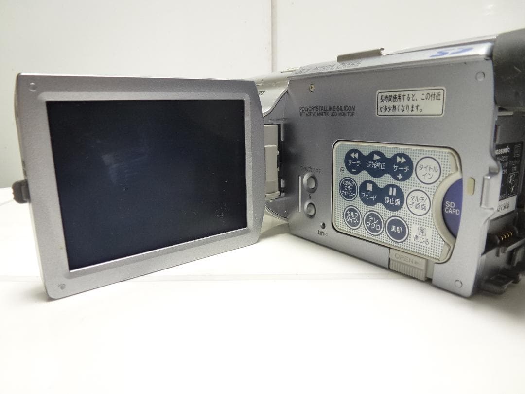 大人気　動作品　Mini DV　パナソニックビデオカメラ　NV-GS100