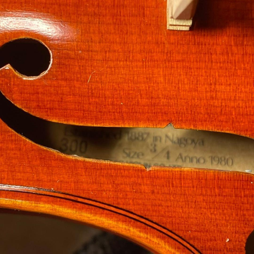 【弦新品】新品弓 スズキ No.300 3/4 1978年製 アウトフィット