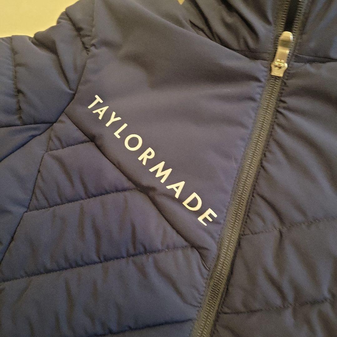 超美品✨お洒落に可愛く防寒❤TAYLORMADE 中綿フリルブルゾン☆ ネイビー