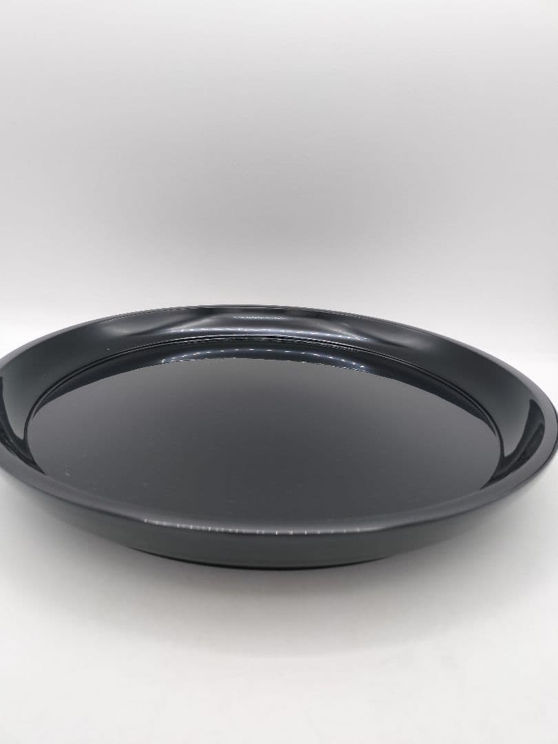 c583 大円盆 真塗 紙箱 茶道具 古物