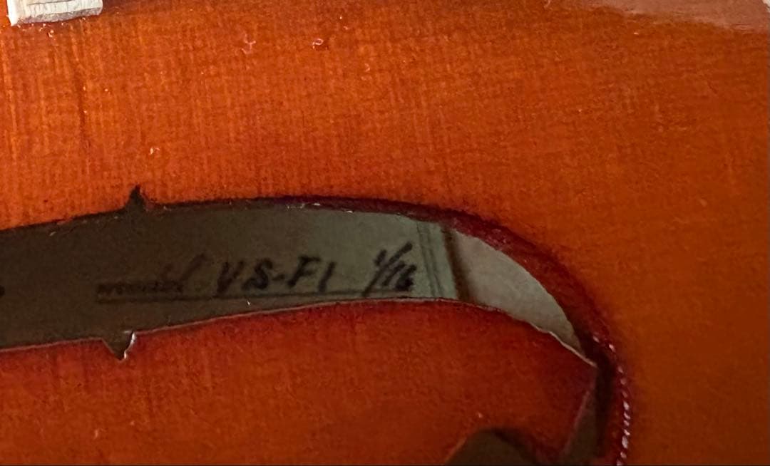 1/16サイズ　VS-F1 カルロジョルダーノ　分数バイオリン セット