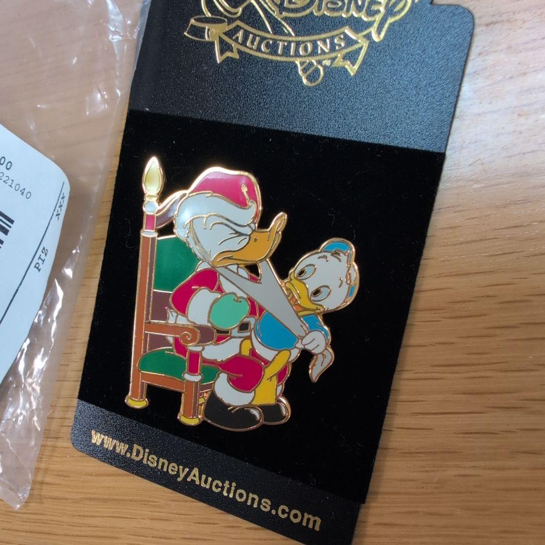 ディズニー　ピン　ドナルド　ディズニーオークション