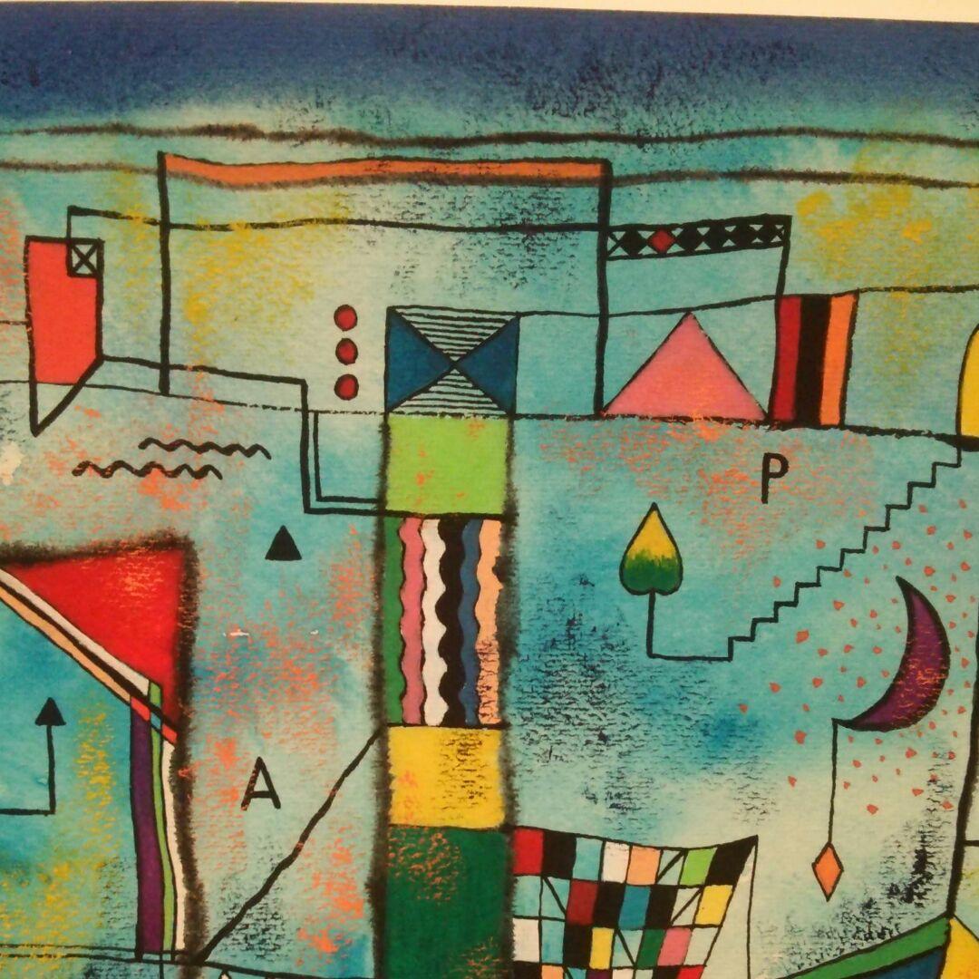 水彩画　Innertrip　No.24 8号