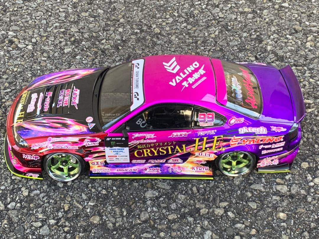 アディクション　アライブフーン　シルビア　限定ボディ キャンディーラメ塗装品