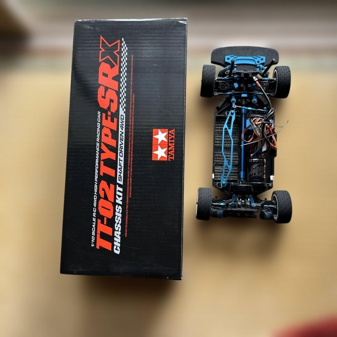 タミヤTT-02SRX オプションパーツ付き