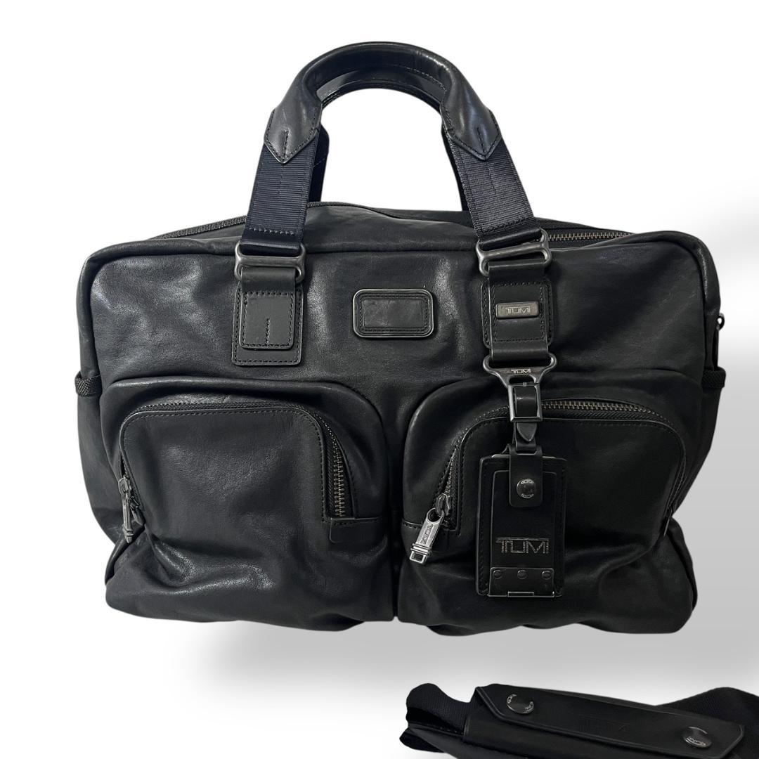 トゥミ ブラボー オールレザー ビジネスバッグ 2way 92340DH2