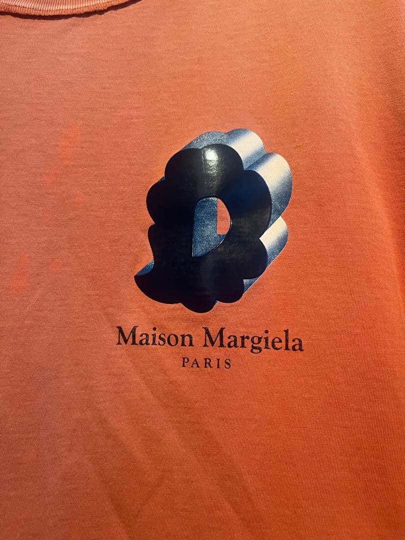 Maison Margiela オレンジ Tシャツ ビックT マルジェラ