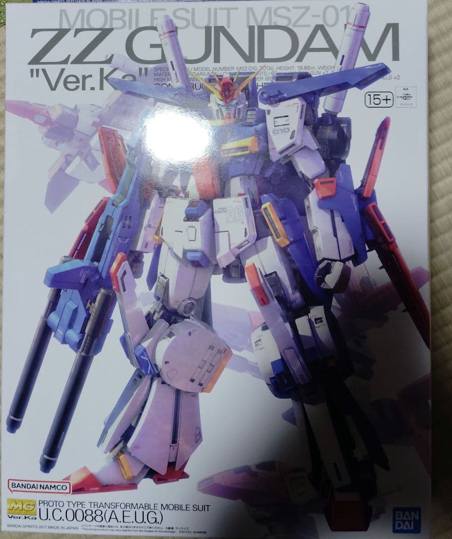 MG ZZガンダム　Ver.Ka