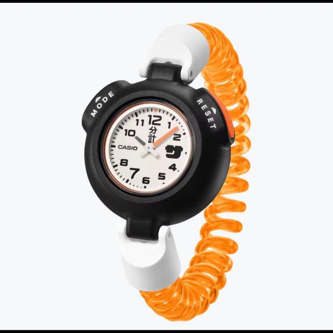 CASIO サウナ時計サ時計ホワイト SAN-100H-7BJプライスタグ付