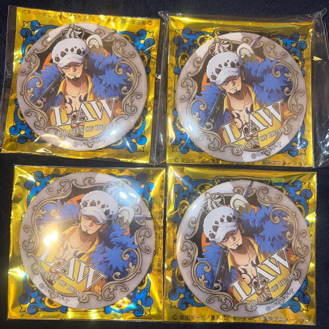 ワンピース 輩缶バッジ WORLD ロー