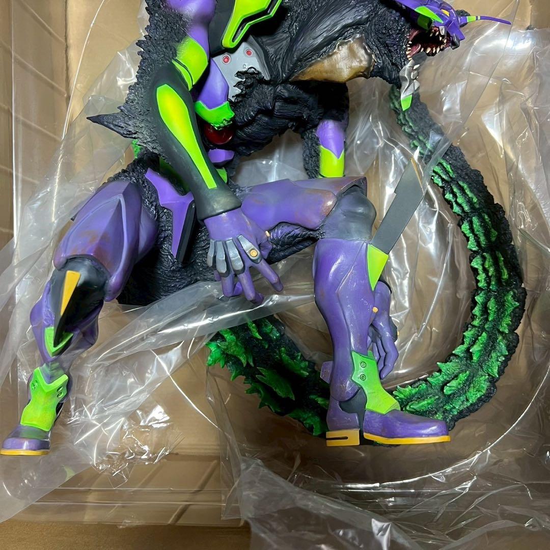 エクスプラス　東宝30㎝シリーズ　フィギュア　エヴァンゲリオン　初号機　ゴジラ