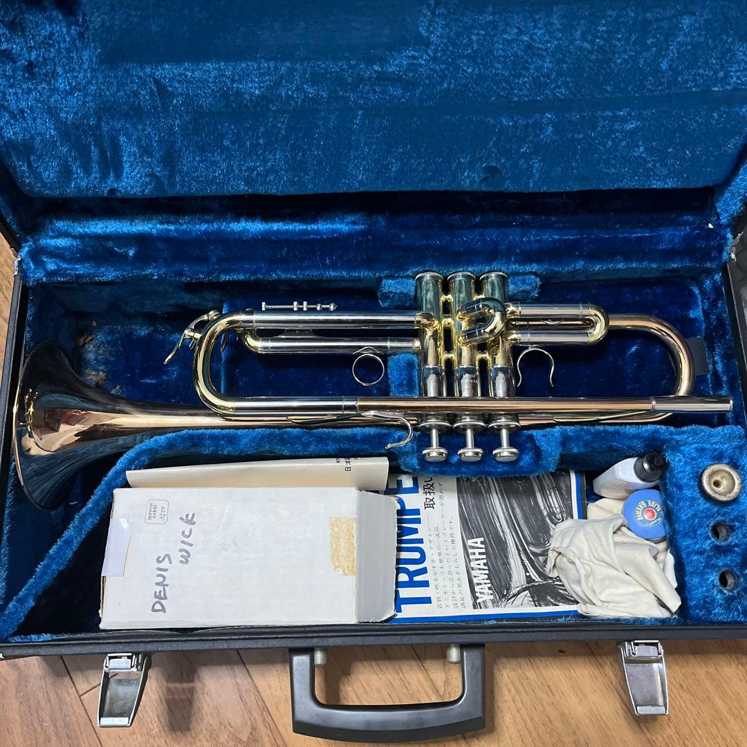 【希少】ヤマハトランペット　YTR-634　金色　ゴールド　シルバー