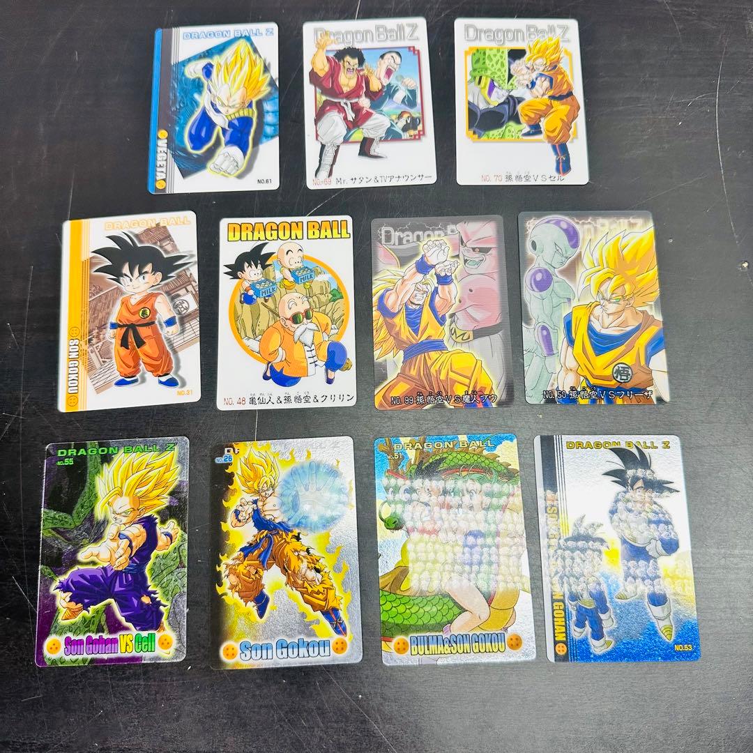 ドラゴンボール　⑥ グミ　プラ　クリア　カード　イタジャガ　未開封　まとめ売り