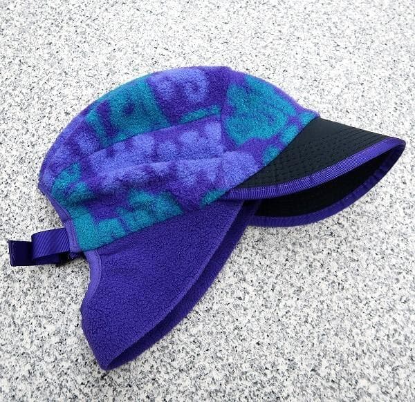 美品 L 90s パタゴニア 総柄 シンチラ ダックビル キャップ