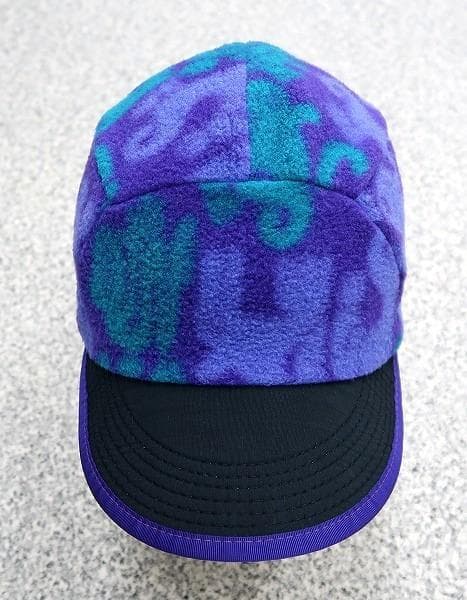 美品 L 90s パタゴニア 総柄 シンチラ ダックビル キャップ