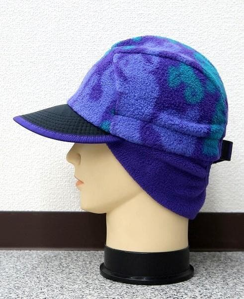 美品 L 90s パタゴニア 総柄 シンチラ ダックビル キャップ