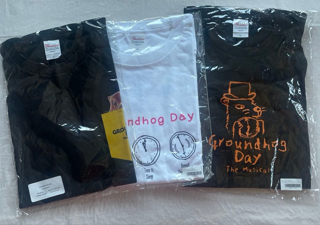 WEST. 桐山照史主演ミュージカル グラウンドホッグデー　Tシャツ3枚セット
