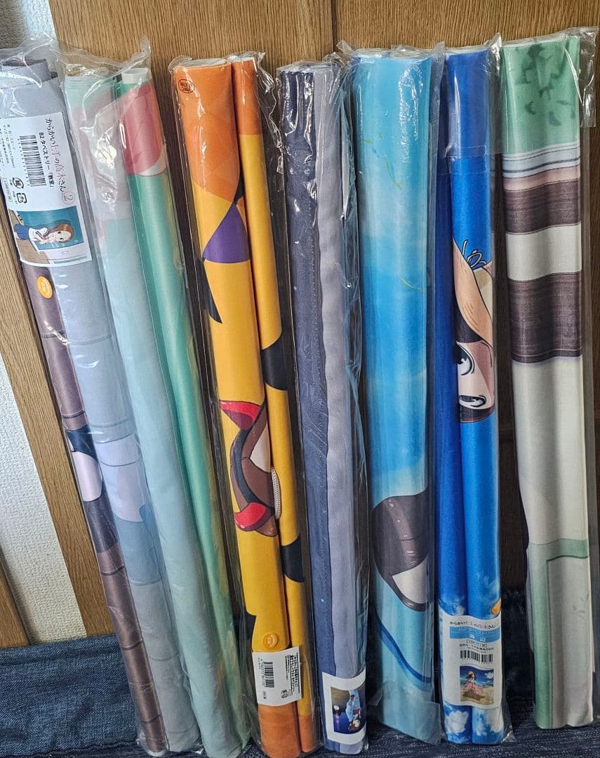 からかい上手の高木さん　タペストリー　７本セット　部屋着　制服　水族館