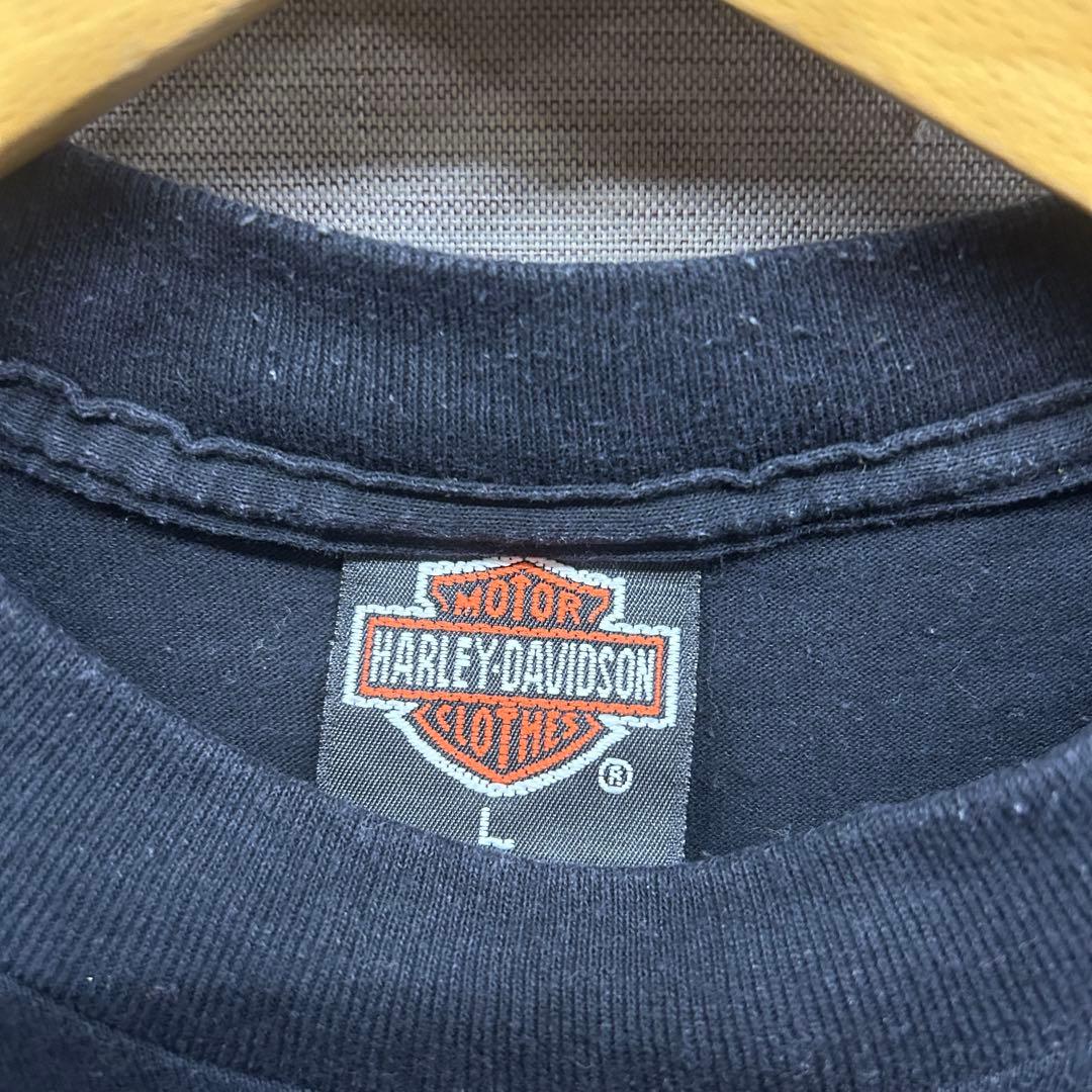 Harley Davidson 3D Emblem Tシャツ 90s USA製