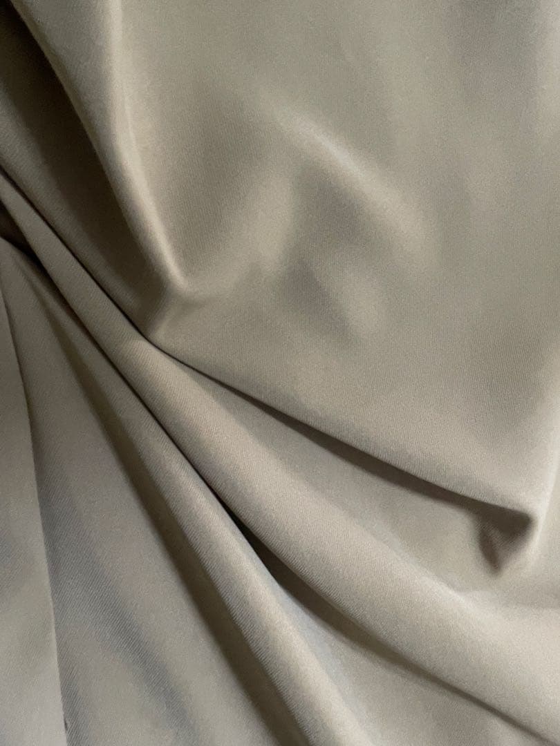 ANDRESED lace arm drape dress Sサイズ