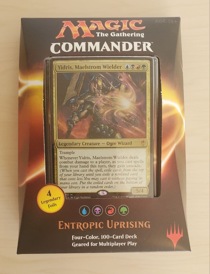 MTG無規律な反乱Entropic Uprising 統率者2016英語 未開封