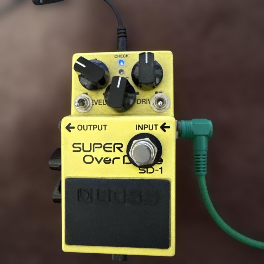 ギター BOSS SD-1 SUPER OverDrive mod