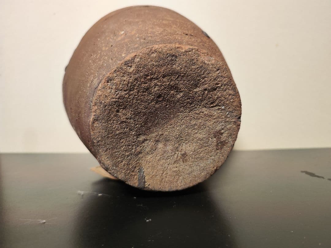 古常滑灰被り壺　室町時代