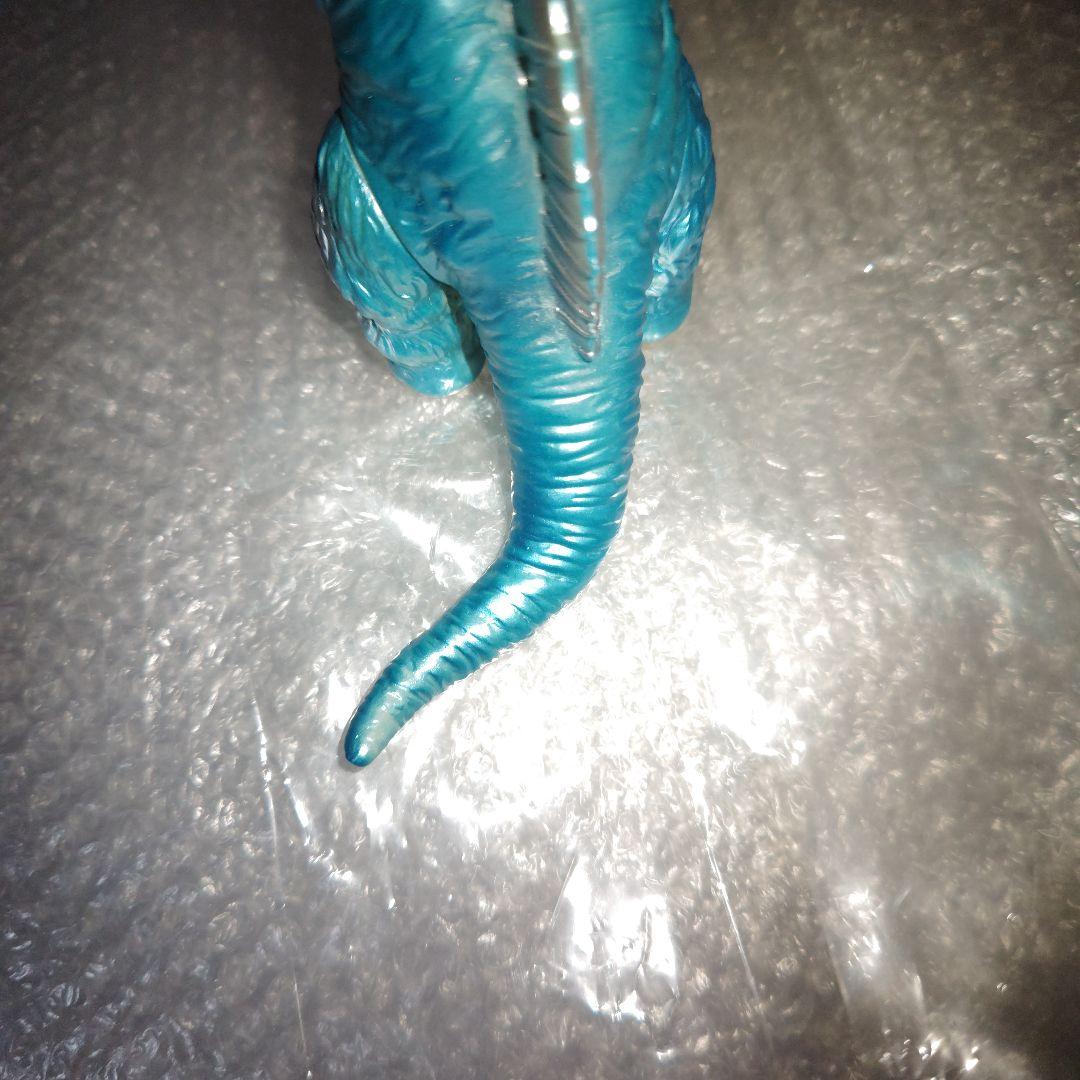 ブルマァク　キングザウルス三世　ソフビ　ブルー　帰ってきたウルトラマン