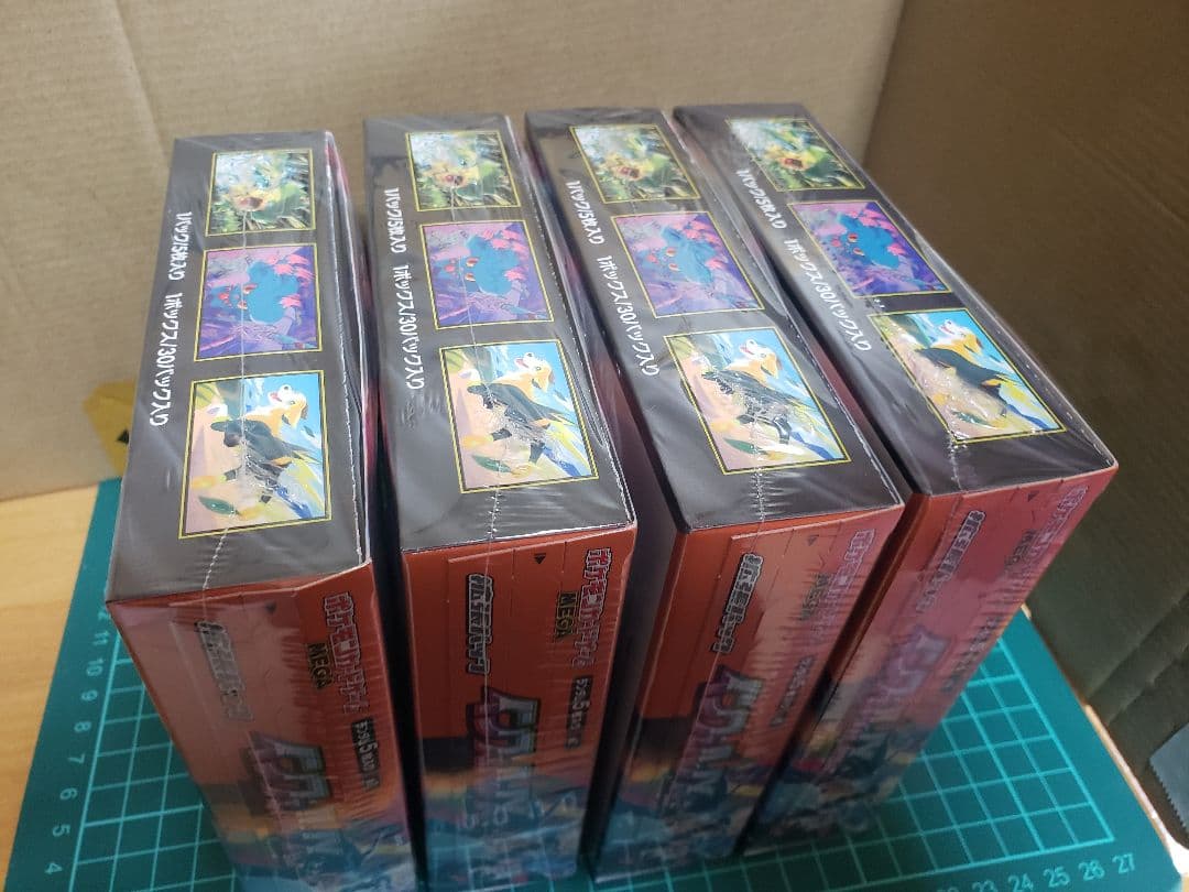 新品未使用未開封ポケモンカードゲーム インフェルノX　シュリンク付き4BOX