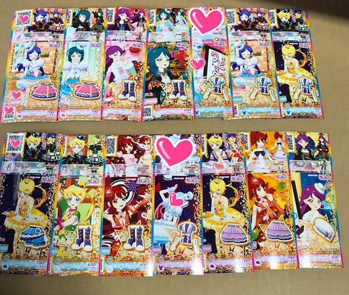 プリチャン ジュエル4弾 アンジュコレクション バラ売り可