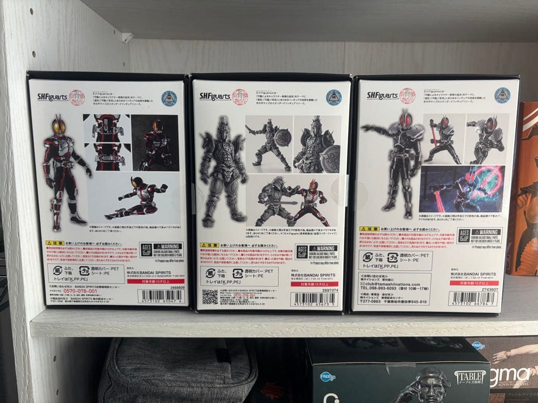 真骨彫　仮面ライダーファイズ