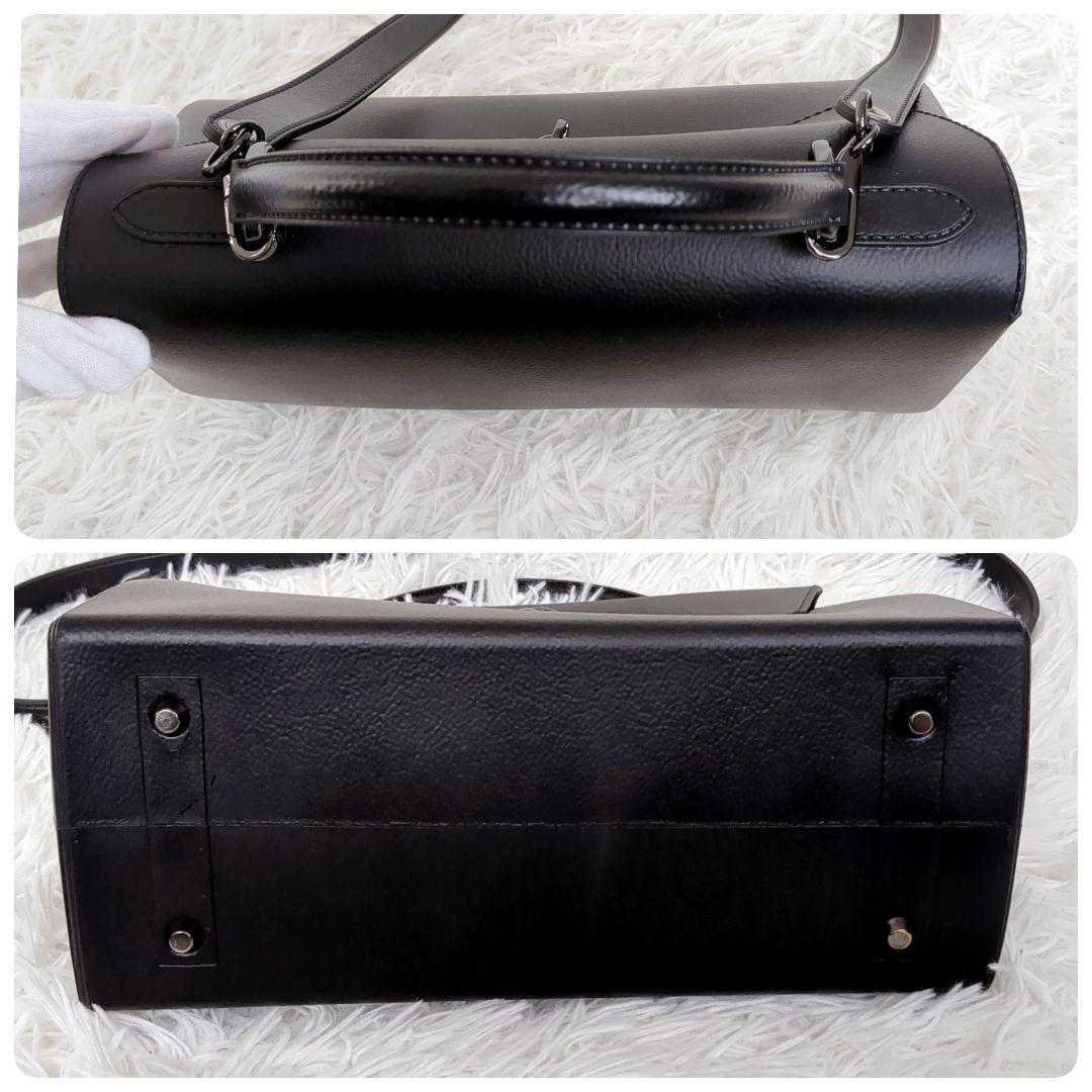 美品✨️ DESIGNINVERSO　ワンハンドルBAG ショルダーバッグ黒