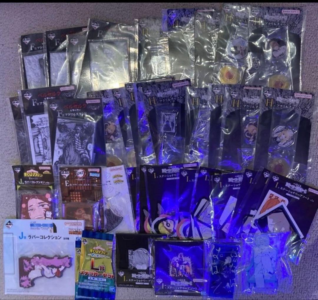 約286点　一番くじ　少年誌　下位賞　＆　フィギュア5点　まとめ売り　ジャンプ系