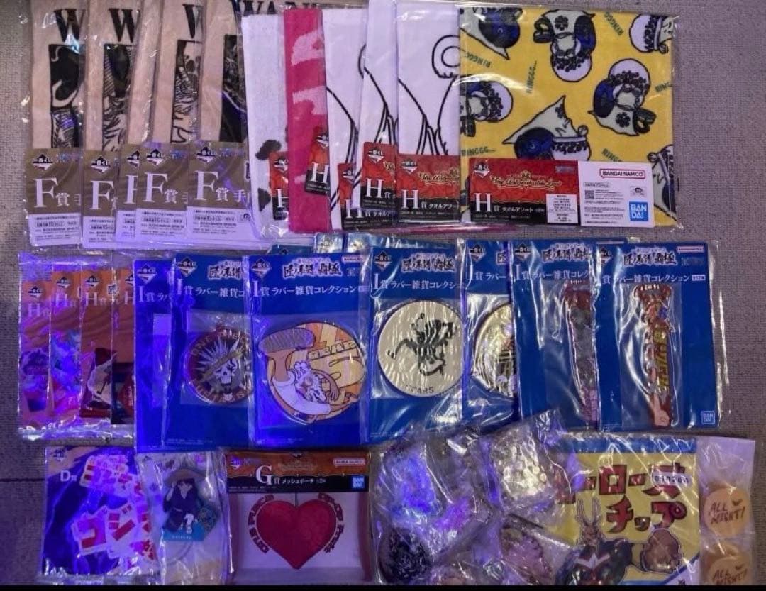 約286点　一番くじ　少年誌　下位賞　＆　フィギュア5点　まとめ売り　ジャンプ系