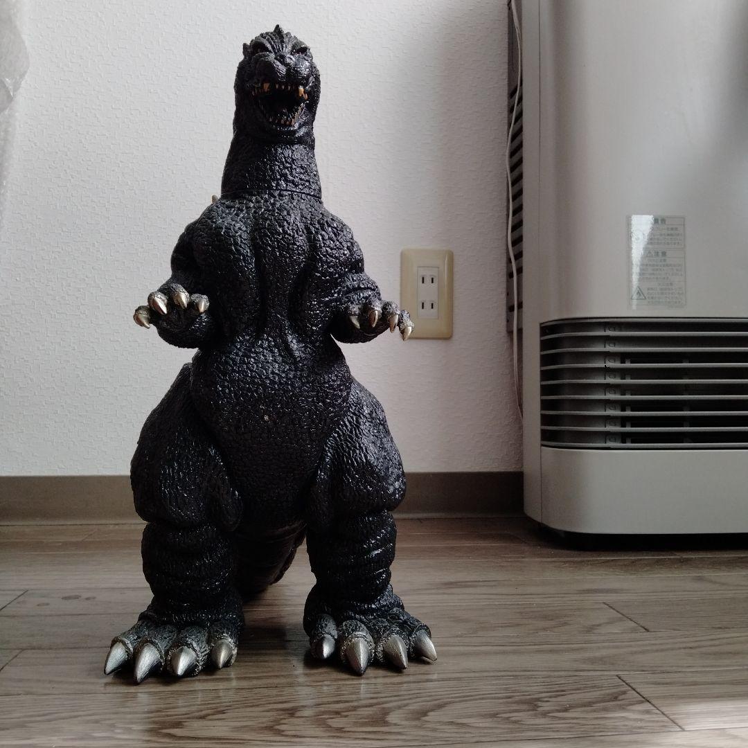 【希少レア】ゴジラフィギュア 1991年製 バンダイ 東宝 約37cm