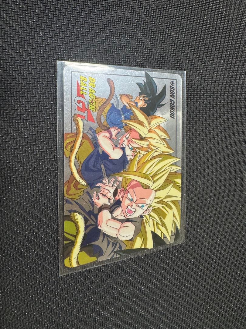 希少　ドラゴンボール　03 スーパーバトル　GT バンダイ　悟空　未剥がし