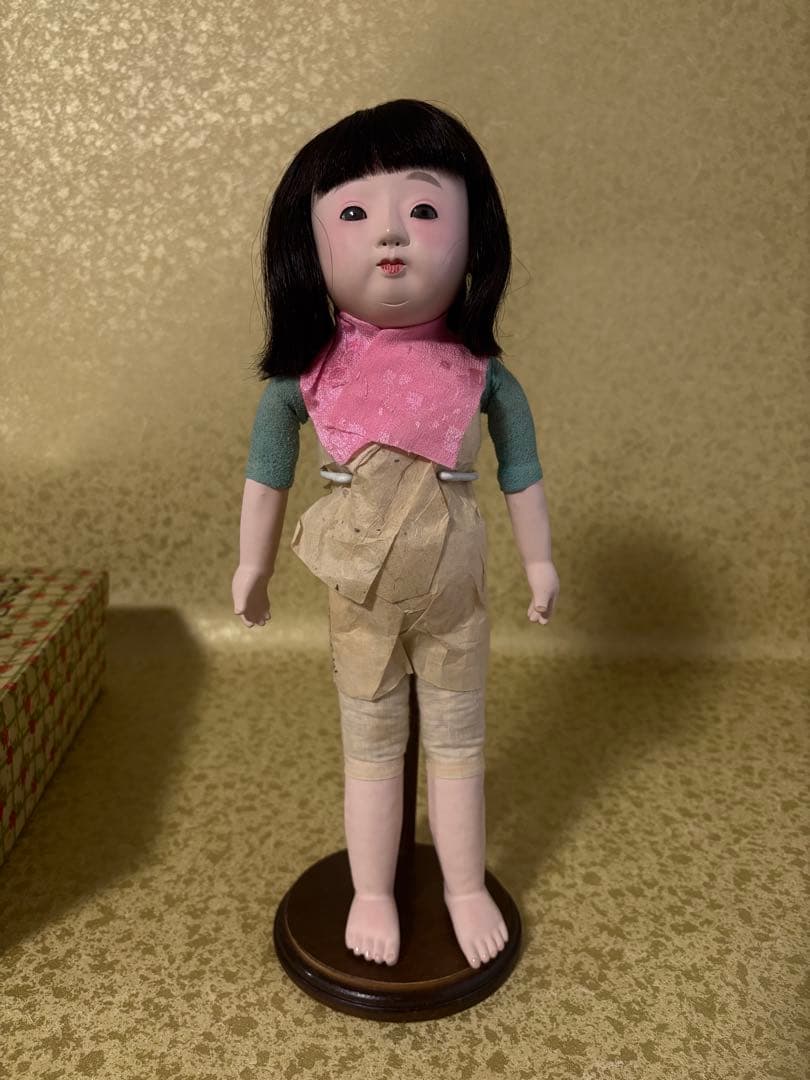 市松人形　抱き人形　３５cm